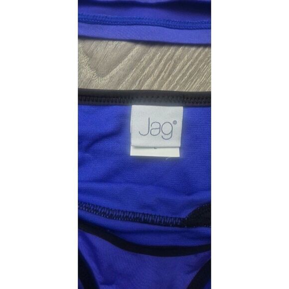 JAG 2 Piece Haulter Bathingsuit Swimsuit Women's Size Large / 38D - Picture 4 of 5